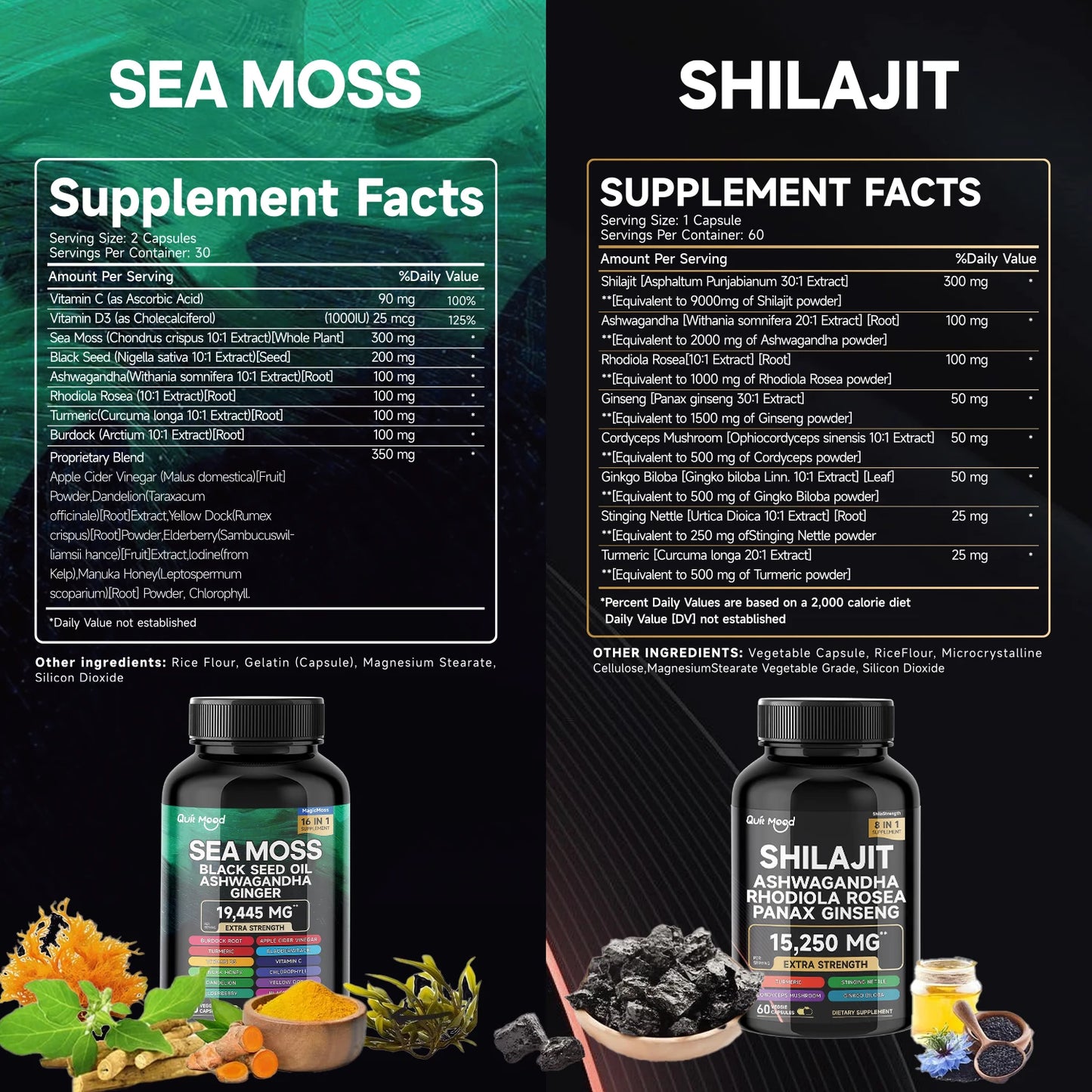 Maxify™ - Sea Moss & Shilajit Ultimate Supplement Bundle