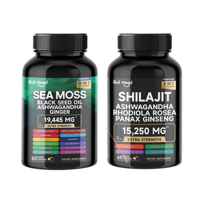 Maxify™ - Sea Moss & Shilajit Ultimate Supplement Bundle