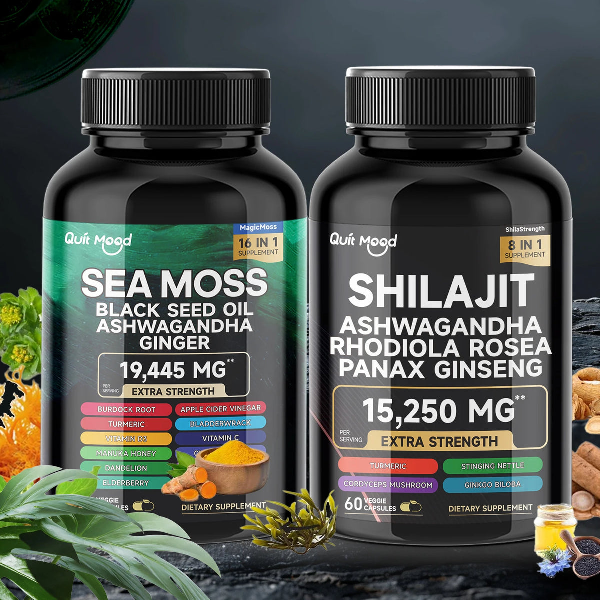 Maxify™ - Sea Moss & Shilajit Ultimate Supplement Bundle